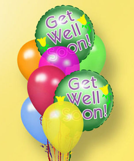 Get Well Soon Balloon Bouquet